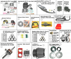 TUNING SPORT-RACE FOR MINARELLI VERTICAL CYLINDER