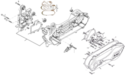 CRANKCASE, COVER