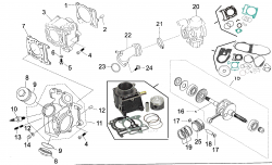 CYLINDER, CRANKSHAFT, CARBURETOR