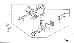 FRONT BRAKE CALIPER