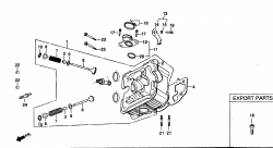 CYLINDER HEAD, VALVE