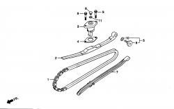 CAM CHAIN, TENSIONER