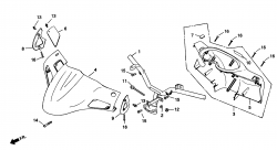 STEERING HANDLE, HANDLE COVER