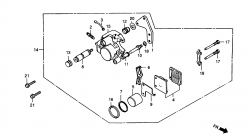 FRONT BRAKE CALIPER