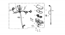 Instrumente, Tachowelle, Blinkgeber