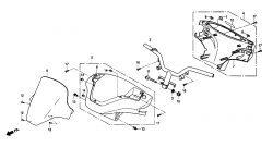 STEERING HANDLE, HANDLE COVER