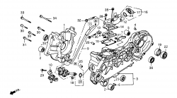 CRANK CASE, OIL PUMP