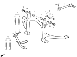 Ständer / Kickstarter