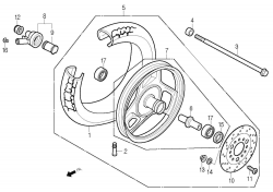 FRONT WHEEL