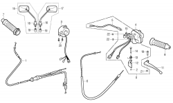 HANDLE LEVER, SWITCH, CABLE