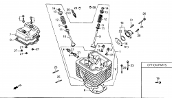 CYLINDER HEAD, VALVE