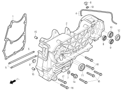 LEFT CRANK CASE