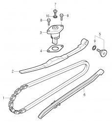 CAM CHAIN, TENSIONER