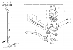 FRONT BRAKE MASTER CYLINDER