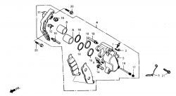 FRONT BRAKE, CALIPER