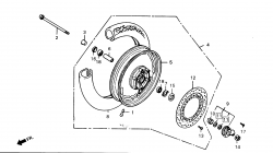 FRONT WHEEL CAST