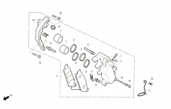 FRONT BRAKE CALIPER