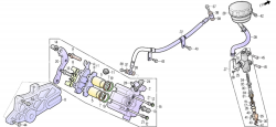 REAR BRAKE CALIPER