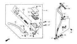 FRONT BRAKE, MASTER CYLINDER