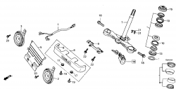 STEERING STEM, HORN