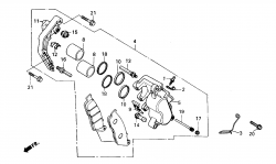 FRONT BRAKE CALIPER