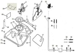 FUEL TANK (FOR DOWN PUMP)