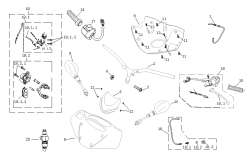 Lenker, Spiegel, Griffe, Schalter
