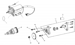 OIL PUMP, ELECTRIC STARTER