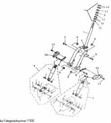 FRONT FORK TIL VIN:...11930