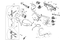 HANDLE GRIP f. DRUM BRAKE