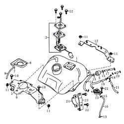 FUEL TANK PLASTIC