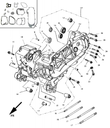 CRANKCASE, GASKET KIT