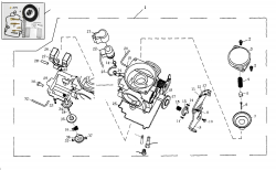 CARBURETOR PLASTIC TOP COVER