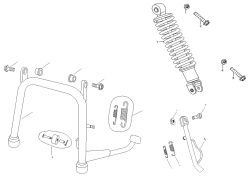 Ständer/Stoßdämpfer