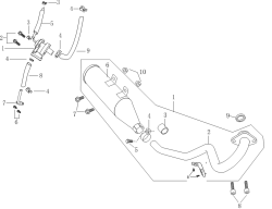 Muffler, Dual-Intake Valve