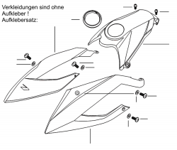 Fuel Cover Side Cover