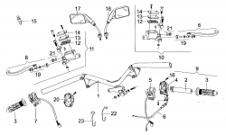 HANDLE LEVER, SWITCH, CABLE, HANDLE PIPE