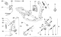 FRAME BODY, KEY SET