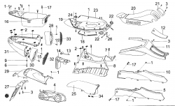 REAR PLASTIC PARTS