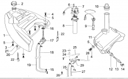 FUEL TANK, OIL TANK