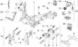 FRAME BODY, KEY SET