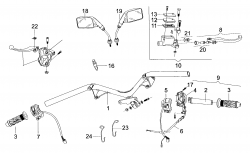 HANDLE LEVER, SWITCH, CABLE, HANDLE PIPE