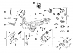 FRAME BODY, KEY SET