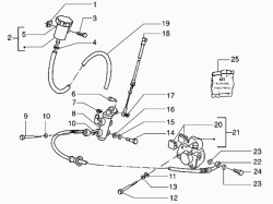 Bremssattel vo., Bremspumpe vo.