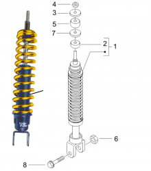 REAR SHOCK ABSORBER