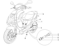 SEAT CABLE , OIL PUMP CABLE