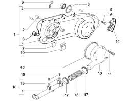 LEFT ENGINE COVER