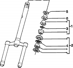 BEARING KIT STEERING STEM