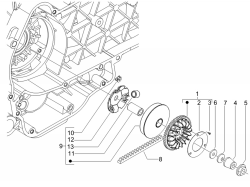 BELT, DRIVE, DRIVE FACE ASSY