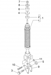 REAR CUSHION ASSY